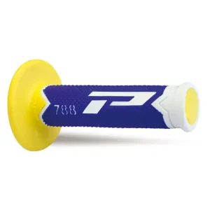 Manetki off-road Progrip 788 biało-niebiesko-żółte Hit sprzedaży