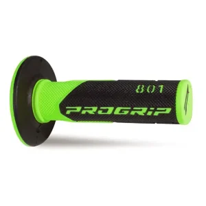 Popularny Manetki off-road Progrip 801 czarno-zielone fluo