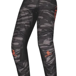 Spodnie off-road Scott 350 Dirt pomarańczowo-czarne Niska cena