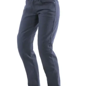 Taniej Damskie spodnie motocyklowe tekstylne Dainese Casual Regular Lady Tex niebieskie
