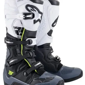 Buty enduro Alpinestars Tech 5 czarno-biało-szare Bestseller