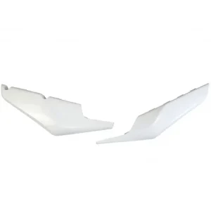 Osłony boczne tylnie (dolne) UFO do Husqvarna TC 125/250 (19-22), TE 150 (20-), TE-TX 250/300 (20-), FC 250/350/450 (19-22), FE 250/350/450/501 (20-) białe 041 Taniej