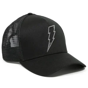 Popularny Czapka z daszkiem John Doe Trucker Hat Flash czarna