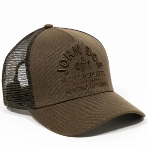 Czapka z daszkiem John Doe Trucker Hat Brown Heritage brązowa Wyprzedaż