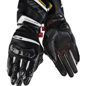 Rękawice motocyklowe damskie Shima RS-2 czarno-białe Oferta czasowa