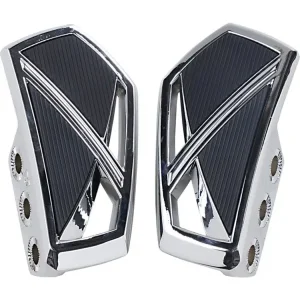 Podesty Phantom Mini chrom + Adaptery czarne 8888 Kuryakyn do Harley Davidson (wybrane modele) Wybór klientów