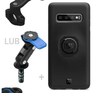 Okazja Zestaw na motocykl: etui na telefon Samsung Galaxy S10+ + mocowanie Quad Lock