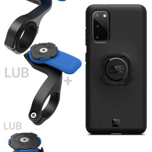 Zestaw rowerowy: Etui na telefon Samsung Galaxy S20 oraz mocowanie rowerowe Quad Lock Ograniczona ilość