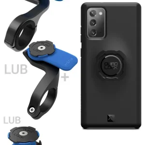 Zestaw rowerowy: Etui na telefon Samsung Galaxy Note20 + mocowanie rowerowe Quad Lock Wysoka jakość