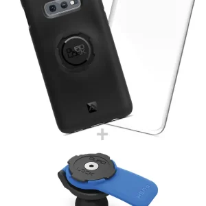 Etui na telefon Samsung Galaxy S10E + pokrowiec przeciwdeszczowy + uchwyt kulowy Quad Lock Bezpieczna płatność