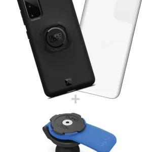 Etui na telefon Samsung Galaxy S20, pokrowiec przeciwdeszczowy oraz uchwyt kulowy Quad Lock Rabat