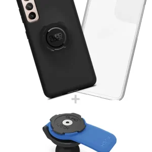 Nie przegap Etui na telefon Samsung Galaxy S21+ + pokrowiec przeciwdeszczowy + uchwyt kulowy Quad Lock