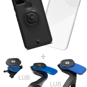 Wyjątkowa oferta Etui na telefon Google Pixel 4a (5G) + pokrowiec przeciwdeszczowy + mocowanie rowerowe Quad Lock