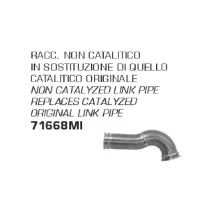 Rura łącząca Arrow KTM RC 125 [17-20]/ KTM RC 390 [17-20]/ KTM DUKE 125 [17-20]/ KTM DUKE 390 [17-20]/ Husqvarna Svartpilen / Vitpilen 401 [18-19] Hit sprzedaży