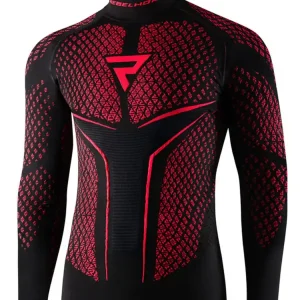 Bluza termoaktywna Rebelhorn Therm II czarno-czerwona Tylko do końca tygodnia