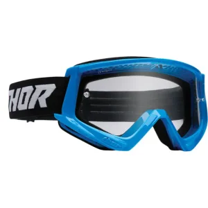 Gogle motocyklowe Thor Combat Racer niebiesko-czarne Kup online