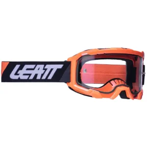 Gogle motocyklowe z przezroczystą szybą Leatt Velocity 4.5 pomarańczowe fluo Ostatnia szansa