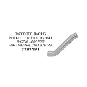 Popularny Rura łącząca Arrow Aprilia RSV 4 RR/RF [17-18]/ RSV 4 1100 Factory [19-20], TUONO V4 1100 [17-18]/ [19-20]