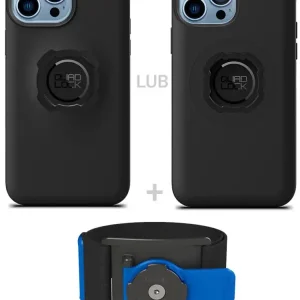 Zestaw do biegania: etui na telefon iPhone 13 Pro Max + opaska sportowa Quad Lock Hit sprzedaży