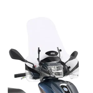 Szyba przezroczysta Kappa PIAGGIO Medley 125-150 I-Get / Medley S 125-150 I-GET (20-) [mocowanie w zestawie] Bezpieczna płatność