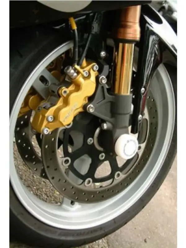 Slider przedniego zawieszenia R&G do Suzuki GSX1300R Hayabusa (01-02), GSX-R1000 (01-02), GSX-R 600 / 750 (96-01), TL1000 R / S (wszystkie lata) białe Cena promocyjna