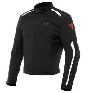 Kurtka motocyklowa tekstylna Dainese Hydraflux 2 Air D-Dry czarno-biała Nie przegap