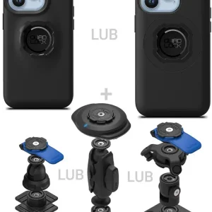 Taniej Zestaw 360 Quad Lock: etui na telefon iPhone 14 Pro + wybrane komponenty