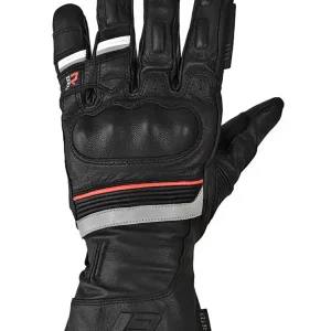 Rękawice motocyklowe skórzane Rukka Imatra 3.0 czarno-czerwone Oferta limitowana