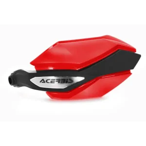 Oferta limitowana Handbary Acerbis ARGON z innowacyjnym systemem podnoszenia górnej i dolnej przesłony czerwone