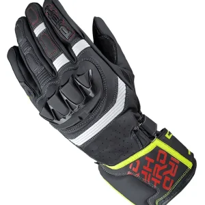 Rękawice motocyklowe Held Revel 3.0 czarno-biało-czerwone Premium