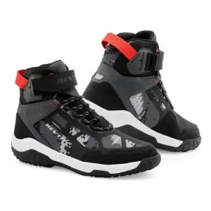 Buty motocyklowe REV’IT! Descent H2O czarno-czerwone Szybka dostawa