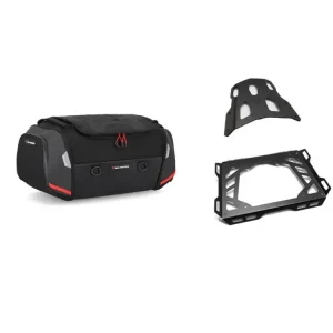 Dodaj do koszyka Zestaw: torba na tył Rackpack + stelaż Adventure-Rack SW-Motech KTM 1290 Super Adventure KTM V2 Adventure / S / R (21-)/ 1390 R/ S/ Evo (24-) [pojemność 32,0-42,0 l]