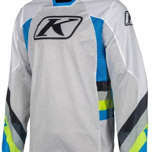 Dostępne od ręki Bluza enduro Klim Mojave biało-niebieska