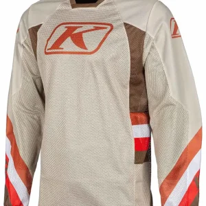 Bezpieczne zakupy Bluza enduro Klim Mojave brązowo-pomarańczowa