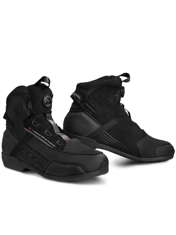 Buty motocyklowe Shima Edge WP czarne Popularny