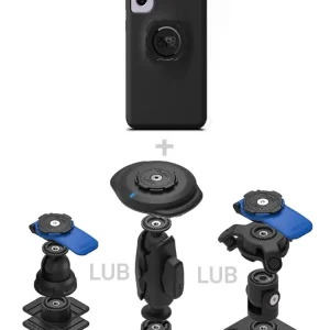Zestaw 360 Quad Lock: etui na telefon Samsung Galaxy S21 FE + wybrane komponenty Cena promocyjna