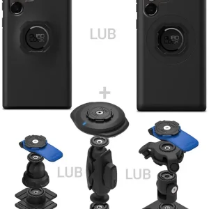 Zestaw 360 Quad Lock: etui na telefon Samsung Galaxy S22 Ultra + wybrane komponenty Hit sprzedaży