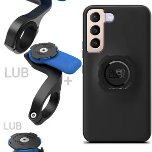 Zestaw rowerowy: etui na telefon Samsung Galaxy S22+ + mocowanie Quad Lock Rabat