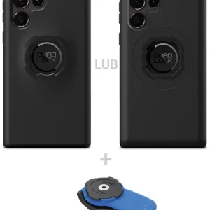Zestaw: etui na telefon Samsung Galaxy S22 Ultra + uchwyt kulowy Quad Lock Darmowy zwrot