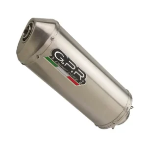 Do wyczerpania zapasów Tłumik G.P.R Satinox [Slip-On, Stainless Steel] - BMW F 850 Gs - Adventure [18-20]