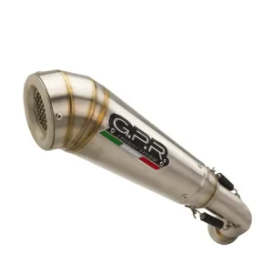 Hit sprzedaży Tłumik G.P.R Powercone Evo [Slip-On, Stainless Steel] - Ducati Monster 1200 S/R [14-16]