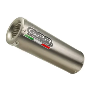 Dostępne od ręki Tłumik G.P.R M3 Titanium Natural [Racing Slip-On, Titanium] - Honda CBR 300 R [14-16]
