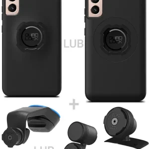 Zestaw do samochodu: etui na telefon Samsung Galaxy S22+ + mocowanie Quad Lock Niska cena