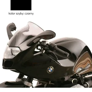 Szyba motocyklowa MRA Spoiler "S" BMW R 1200 S [06-] czarna Dostępne od ręki