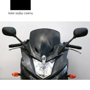 Szyba motocyklowa MRA Oryginalny kształt "O" Yamaha XJ 6 Diversion [09-] czarna Hit sprzedaży