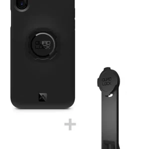 Zestaw: etui na telefon iPhone XS MAX + adapter do statywu Quad Lock Tani
