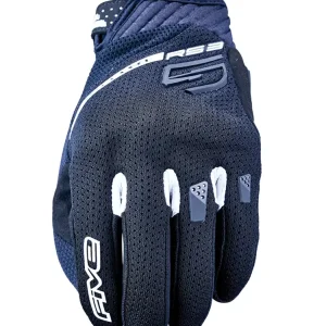 Nowy Rękawice motocyklowe tekstylne Five RS3 Evo Airflow czarno-białe