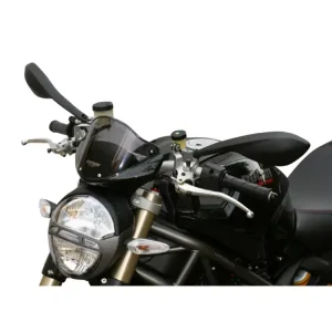 Oferta limitowana Szyba motocyklowa MRA oryginalny kształt "O" Ducati Monster 696/796/1100 przyciemniana