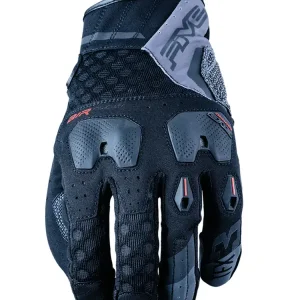 Nowość Rękawice motocyklowe tekstylne Five TFX3 Airflow czarno-szare