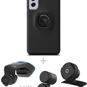 Dostępne od ręki Zestaw do samochodu: etui na telefon Samsung Galaxy S21FE + mocowanie Quad Lock